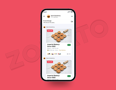 Zomato Food Delivery App - Case Study UI/UX Design