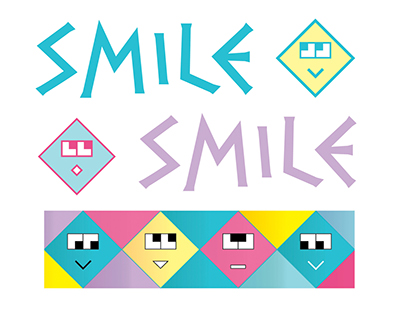 Smile Icons Set Design