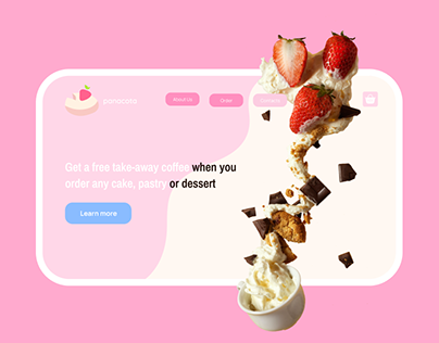 Panacota | Confectionery Web-Store Design