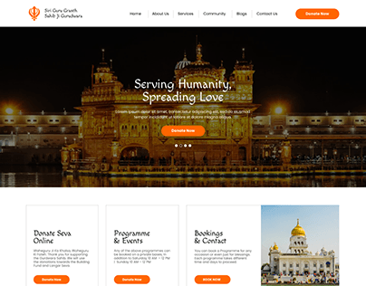Gurudwara Website
