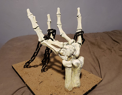 Skeletal Hand Sculpt
