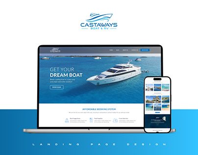 Castaways Boat & Rv - Website Design