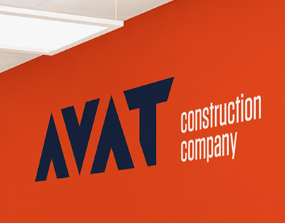 AVAT construction company Logo & brand guide
