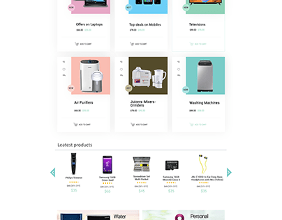 Project thumbnail - Responsive Online Electronics Website - Croma