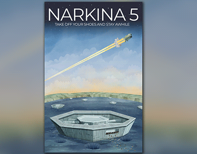 Andor - Narkina 5 Travel Poster