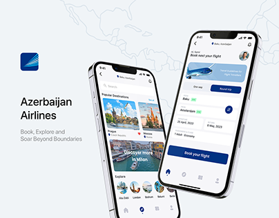 Azerbaijan Airlines | App UX/UI Design