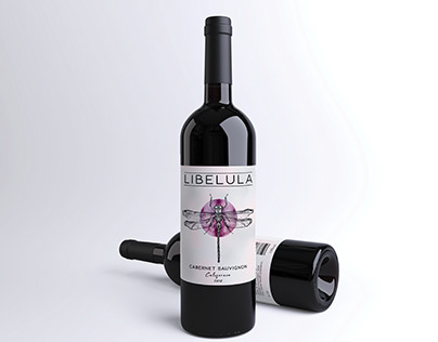 Libelula wine label