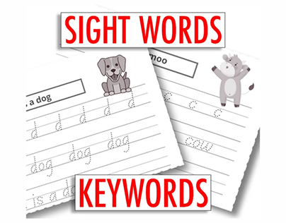 106 Sight Words Book Keywords