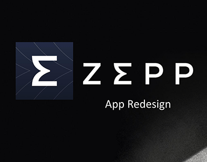 Zepp App Redesign