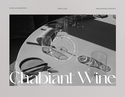 CHABIANT WINERY- Website Redesign