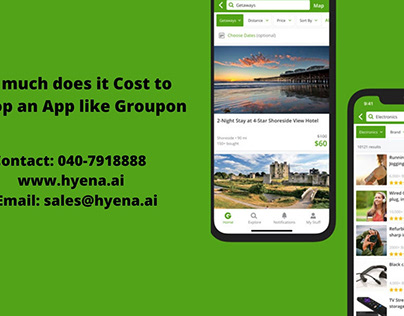 Cost to develop an app like Groupon