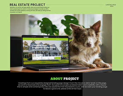 Project thumbnail - Real Estate website | UI UX Design