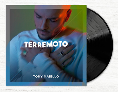 COVER DESIGN for TERREMOTO graphic, post and lettering