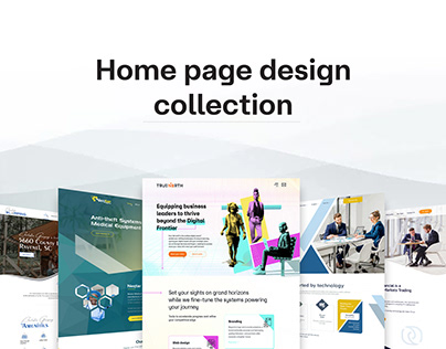 Home Page design Collection