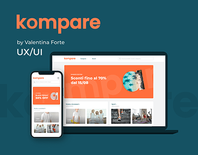 Kompare - UX/UI - App Mobile/Web
