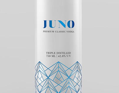 Packaging Design For Juno Vodka