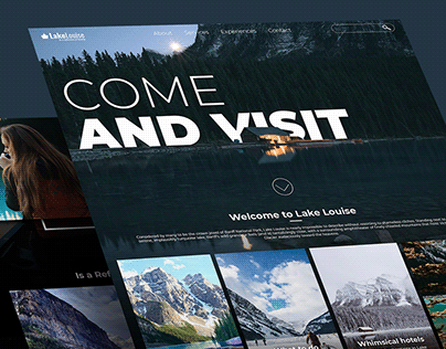Concept WordPress Web Design of Lake Louise