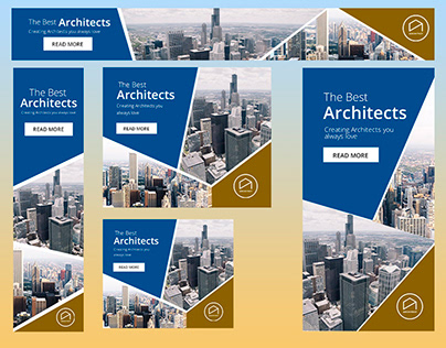 Architects banner design all sizes
