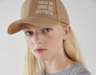 Caps for AW18 for Bershka Collection