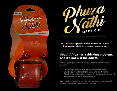 Phuza Nathi Sippy Cup - Aware.org, underage drinking
