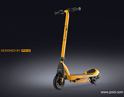 steel scooter design