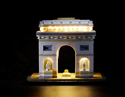El Arco del Triunfo, ahora en un diseño LEGO
