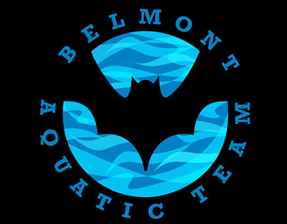 BATs | Belmont Aquatic Team Logo & T-Shirt Design