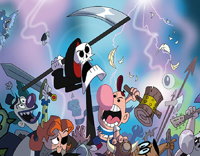 Animações Macabras: As Terríveis Aventuras de Billy e Mandy