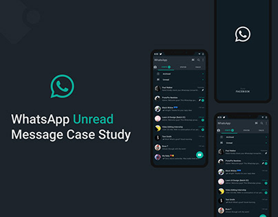 WhatsApp Unread Message (Case Study)