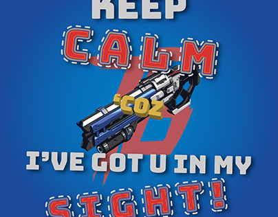 Overwatch " Keep Calm " Banner