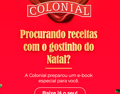 Ads de divulgação e-book Colonial