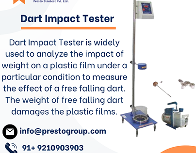 Dart Impact Testers Ensure Product Safety and Quality
