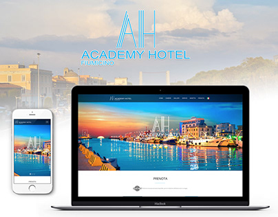 Sito web per Hotel Academy di Fiumicino