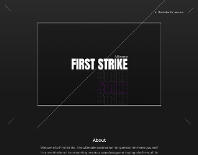 first strike case study ui ux