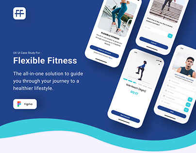 Fitness Mobile App UI UX Case Study