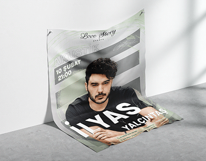 Poster Design | İlyas Yalçıntaş Turkish Singer
