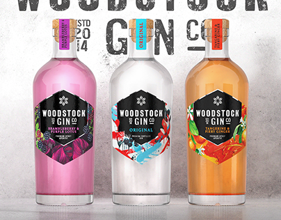 Woodstock Gin & Co Packaging