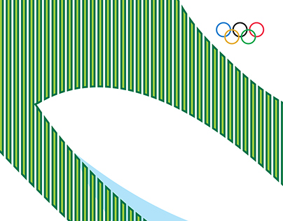 Poster design based on Rio 2016 Olympics Venues