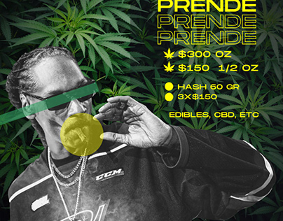 Flyer Proyecto Weed para San Diego CA