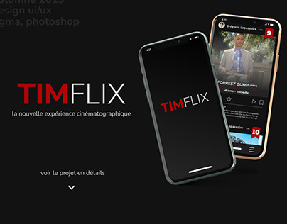TIMFLIX - application fictive