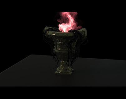Fire tendril cup