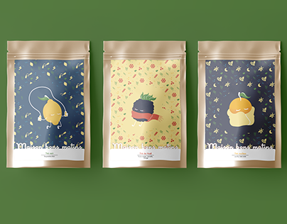 Maisons bons matins - Tea packaging