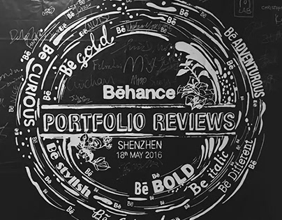 Behance Portfolio Reviews Poster Design