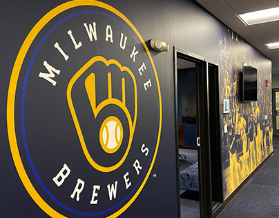 MLB Milwaukee Brewers - Home Office Graphics