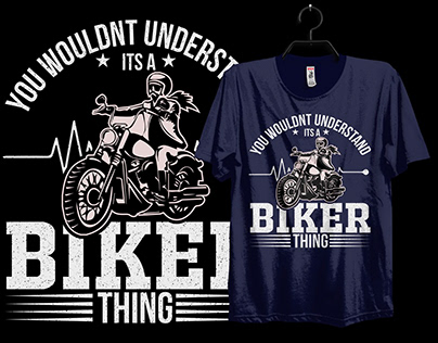Motor bike t shirt design