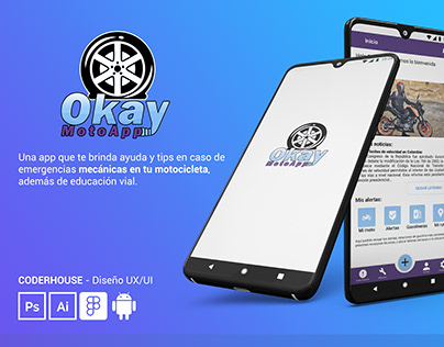 Project thumbnail - OkayMotoApp - Proyecto UX|UI | Case Study