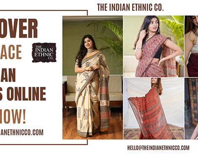 Discover the Grace of Indian Sarees Online