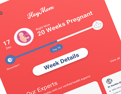 Pregnancy Tracker App - Redesign