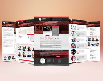 Martial Arts Website Design