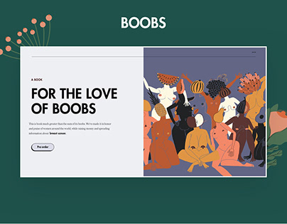 Boobs. The Book – Website
